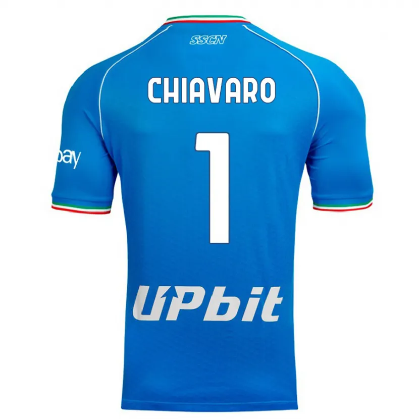 Danxen Niño Camiseta Kelly Chiavaro #1 Cielo Azul 1ª Equipación 2023/24 La Camisa