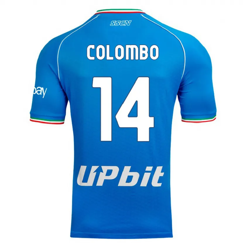 Danxen Niño Camiseta Sofia Colombo #14 Cielo Azul 1ª Equipación 2023/24 La Camisa