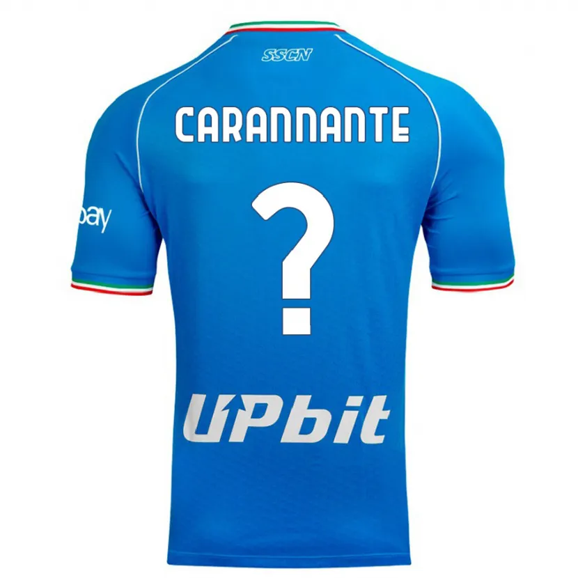 Danxen Niño Camiseta Lorenzo Carannante #0 Cielo Azul 1ª Equipación 2023/24 La Camisa