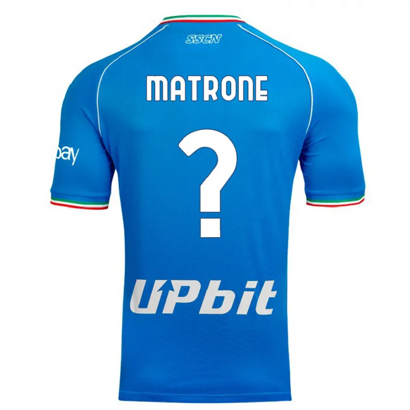 Danxen Niño Camiseta Manuel Matrone #0 Cielo Azul 1ª Equipación 2023/24 La Camisa