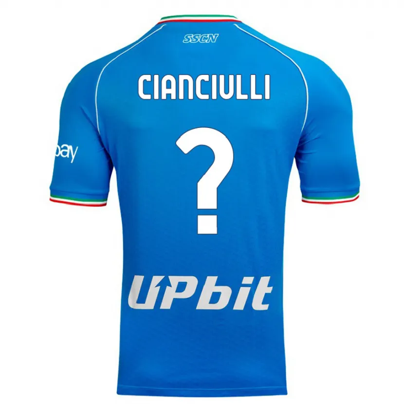 Danxen Niño Camiseta Antonio Cianciulli #0 Cielo Azul 1ª Equipación 2023/24 La Camisa