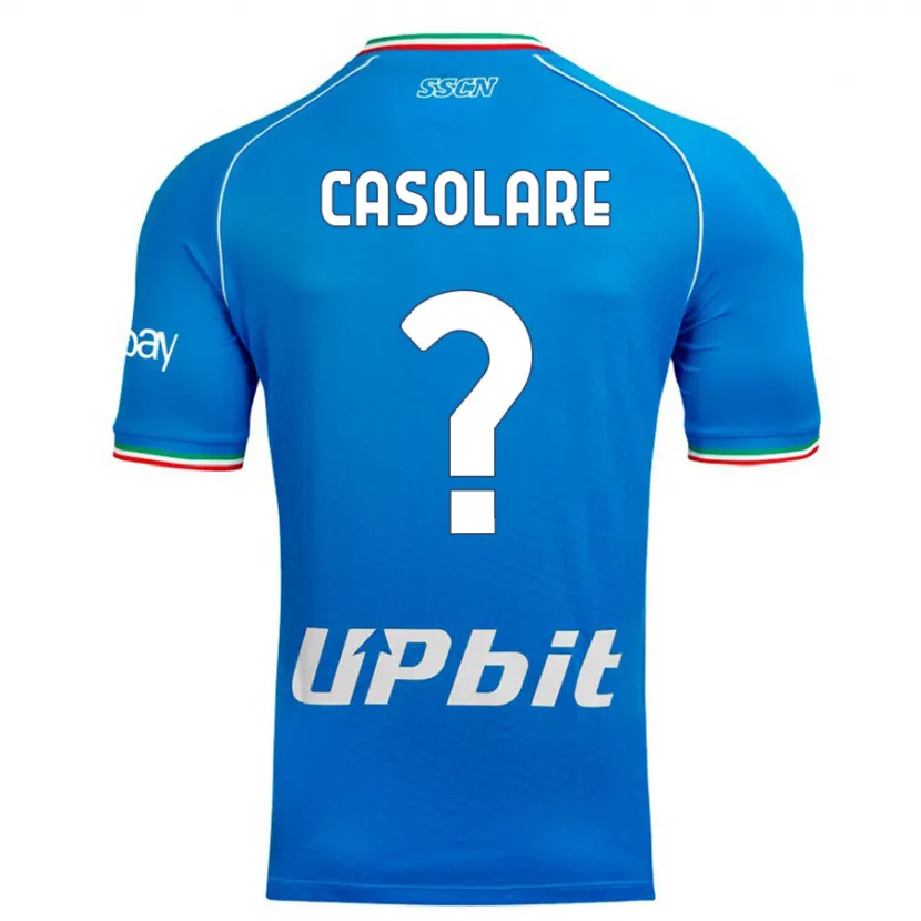 Danxen Niño Camiseta Gabriel Casolare #0 Cielo Azul 1ª Equipación 2023/24 La Camisa