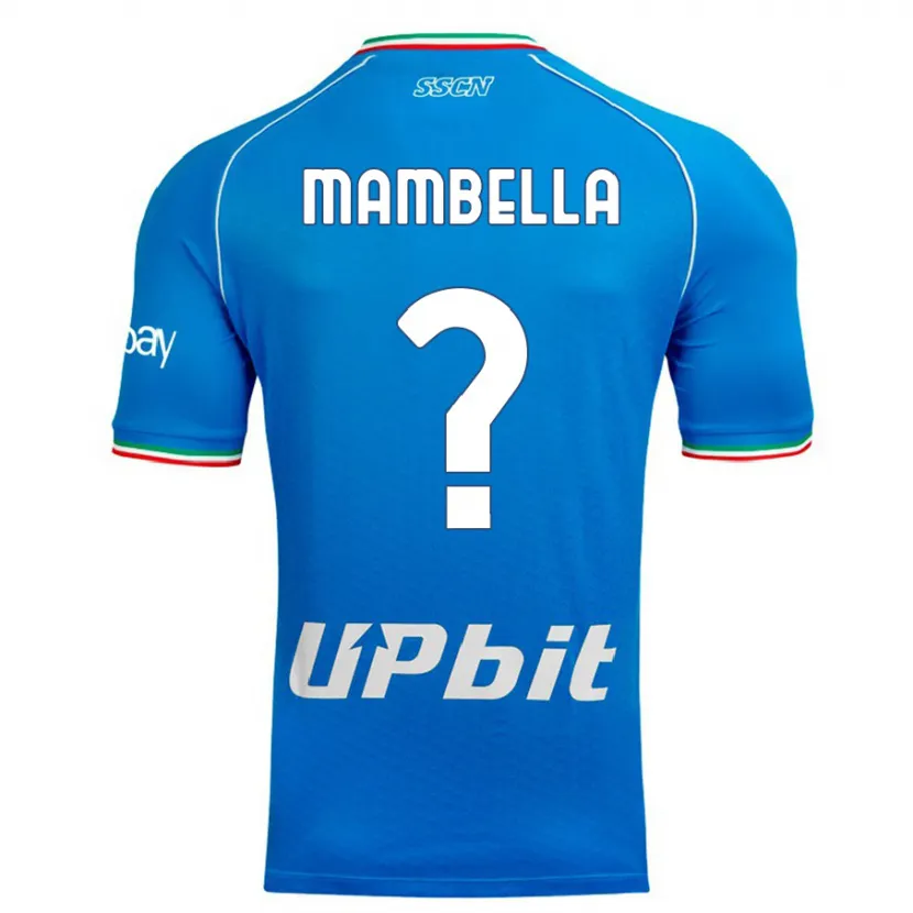 Danxen Niño Camiseta Andrea Mambella #0 Cielo Azul 1ª Equipación 2023/24 La Camisa