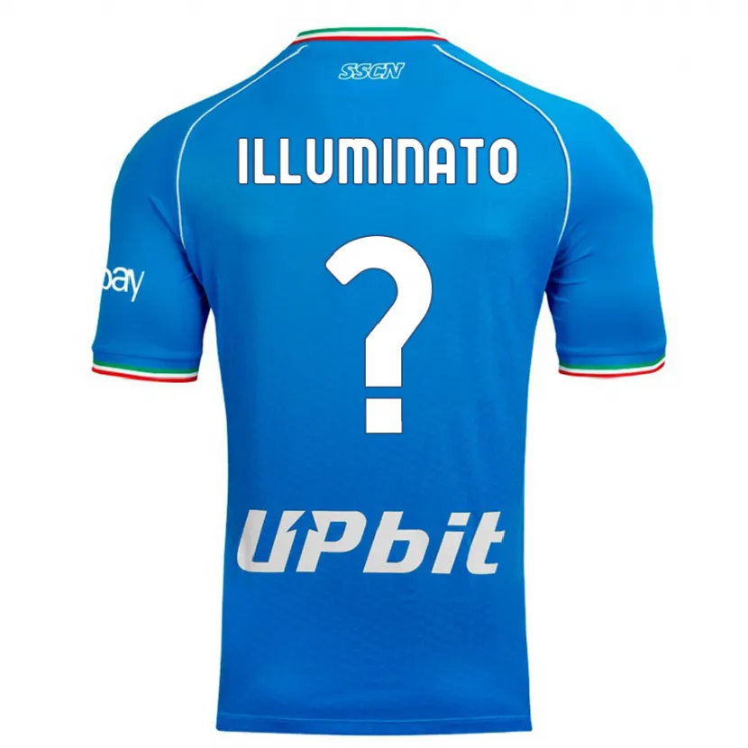 Danxen Niño Camiseta Antonio Illuminato #0 Cielo Azul 1ª Equipación 2023/24 La Camisa