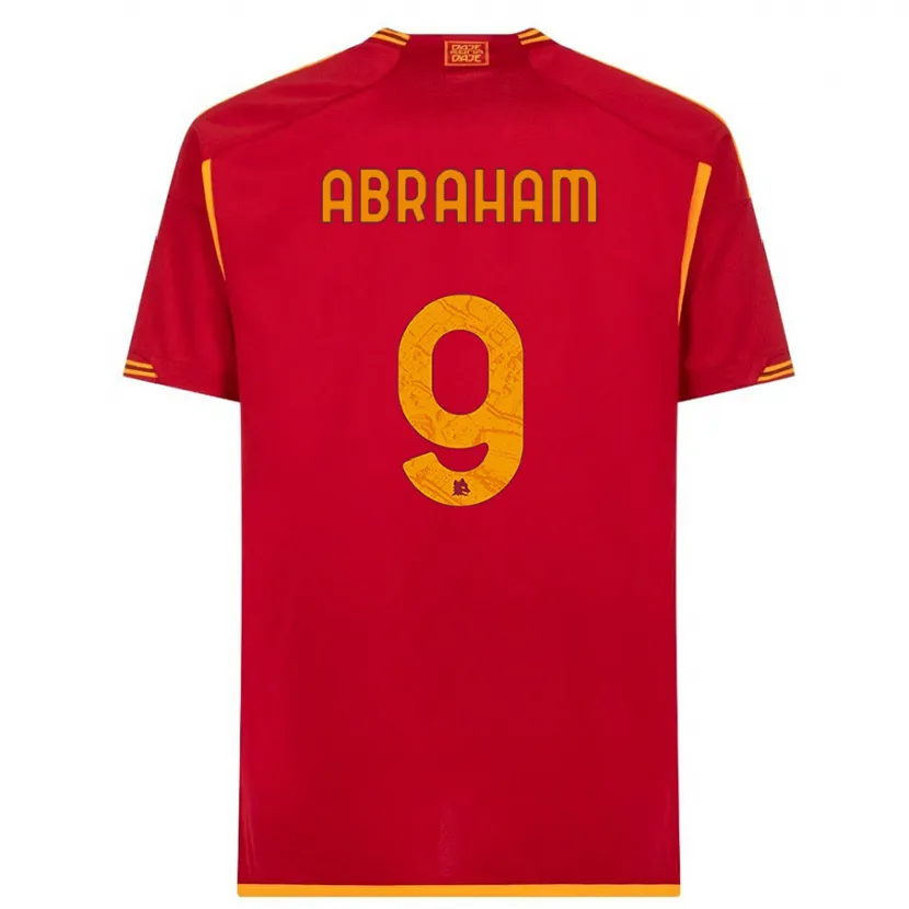 Danxen Niño Camiseta Tammy Abraham #9 Rojo 1ª Equipación 2023/24 La Camisa