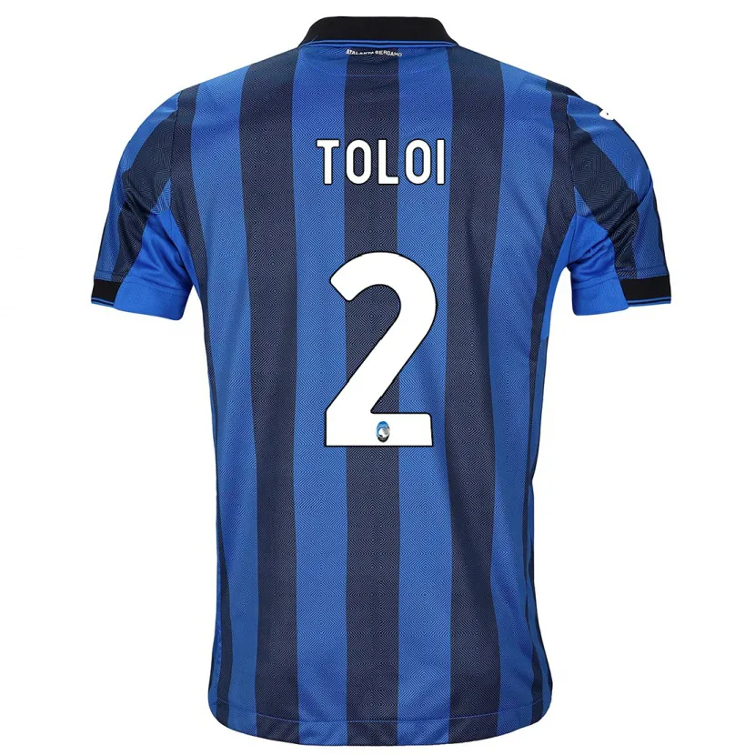 Danxen Niño Camiseta Rafael Tolói #2 Azul Negro 1ª Equipación 2023/24 La Camisa