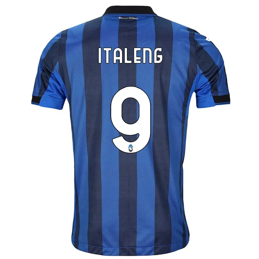 Danxen Niño Camiseta Jonathan Italeng #9 Azul Negro 1ª Equipación 2023/24 La Camisa