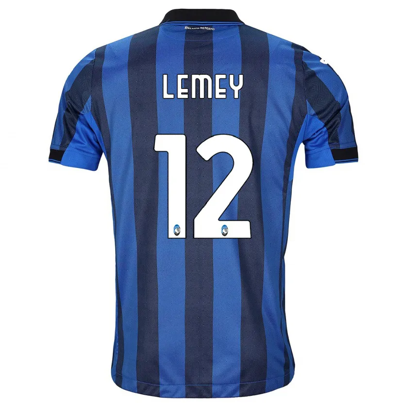 Danxen Niño Camiseta Diede Lemey #12 Azul Negro 1ª Equipación 2023/24 La Camisa