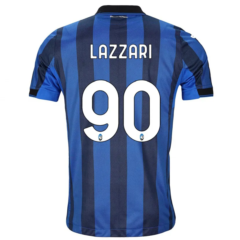 Danxen Niño Camiseta Ilaria Lazzari #90 Azul Negro 1ª Equipación 2023/24 La Camisa