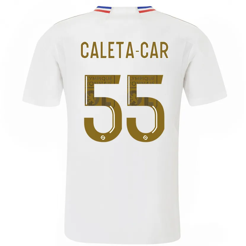 Danxen Niño Camiseta Duje Caleta-Car #55 Blanco 1ª Equipación 2023/24 La Camisa