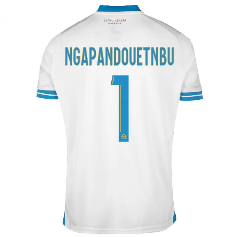 Danxen Niño Camiseta Simon Ngapandouetnbu #1 Blanco 1ª Equipación 2023/24 La Camisa