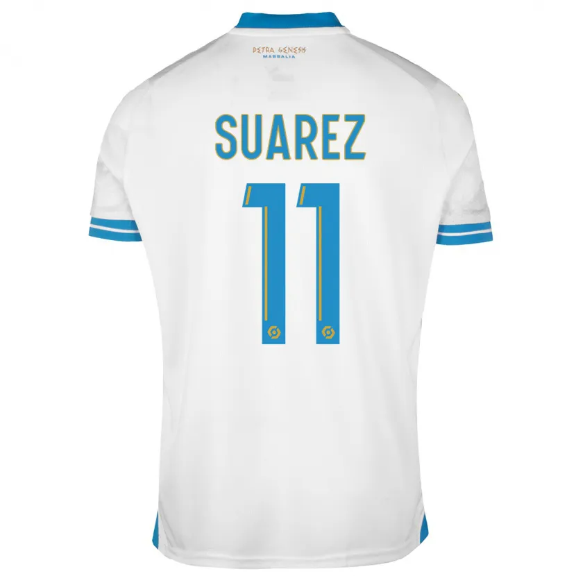 Danxen Niño Camiseta Luis Suarez #11 Blanco 1ª Equipación 2023/24 La Camisa