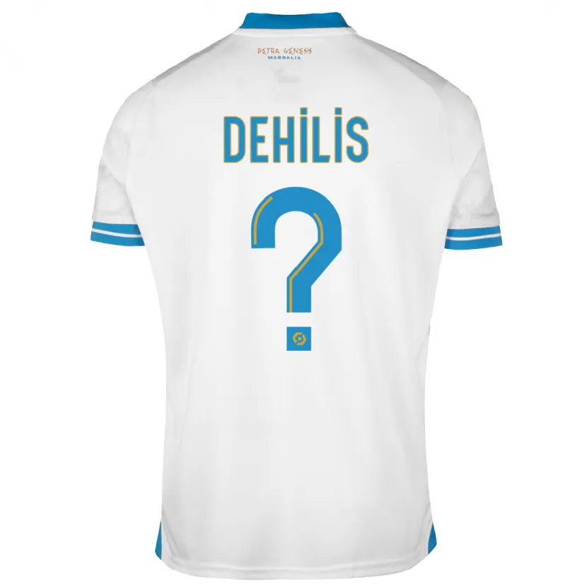 Danxen Niño Camiseta Rayan Dehilis #0 Blanco 1ª Equipación 2023/24 La Camisa