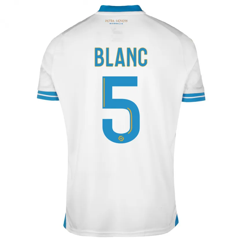 Danxen Niño Camiseta Amandine Blanc #5 Blanco 1ª Equipación 2023/24 La Camisa