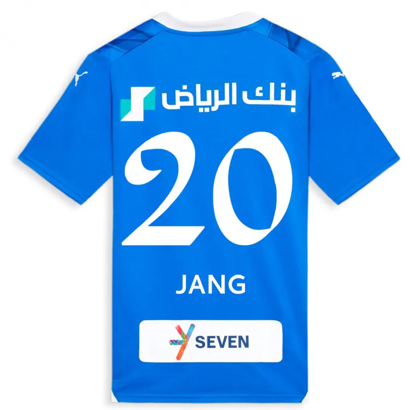 Danxen Niño Camiseta Hyun-Soo Jang #20 Azul 1ª Equipación 2023/24 La Camisa