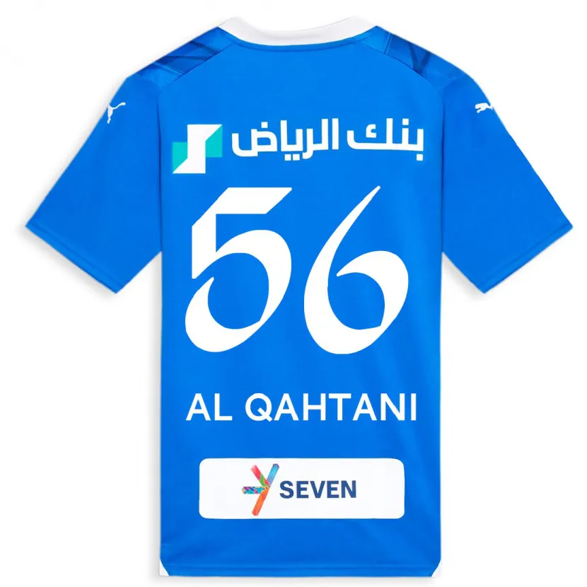 Danxen Niño Camiseta Mohammed Al-Qahtani #56 Azul 1ª Equipación 2023/24 La Camisa