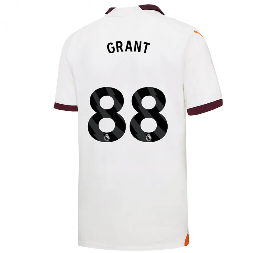 Danxen Niño Camiseta True Grant #88 Blanco 2ª Equipación 2023/24 La Camisa