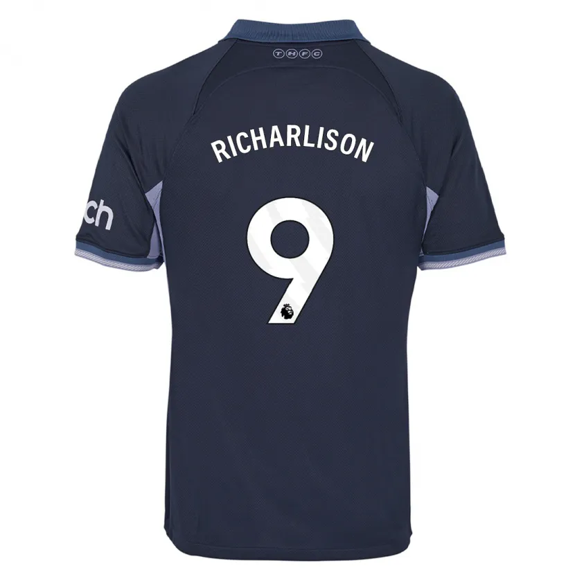 Danxen Niño Camiseta Richarlison #9 Azul Oscuro 2ª Equipación 2023/24 La Camisa