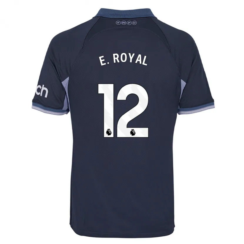 Danxen Niño Camiseta Emerson Royal #12 Azul Oscuro 2ª Equipación 2023/24 La Camisa