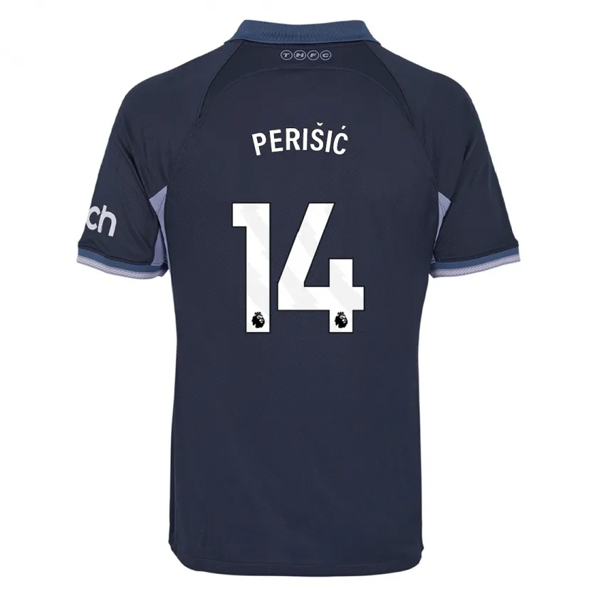 Danxen Niño Camiseta Ivan Perisic #14 Azul Oscuro 2ª Equipación 2023/24 La Camisa