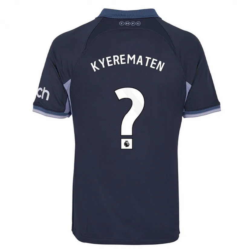 Danxen Niño Camiseta Rio Kyerematen #0 Azul Oscuro 2ª Equipación 2023/24 La Camisa