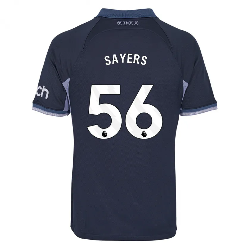 Danxen Niño Camiseta Charlie Sayers #56 Azul Oscuro 2ª Equipación 2023/24 La Camisa