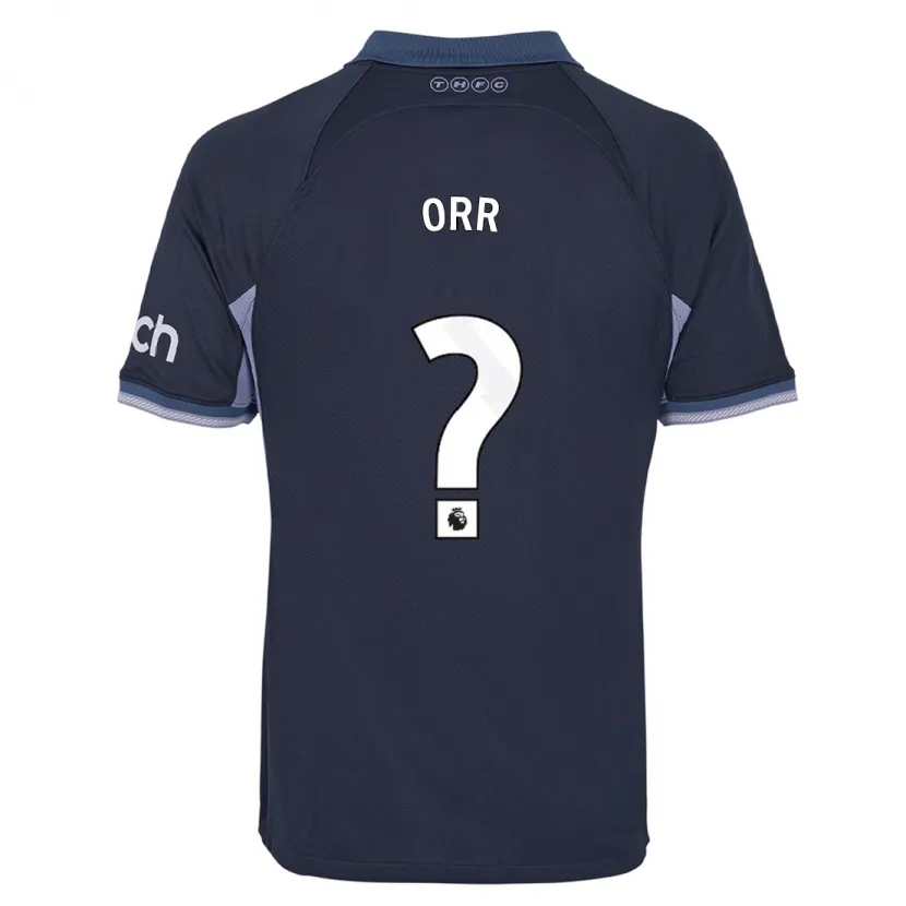 Danxen Niño Camiseta Dante Orr #0 Azul Oscuro 2ª Equipación 2023/24 La Camisa