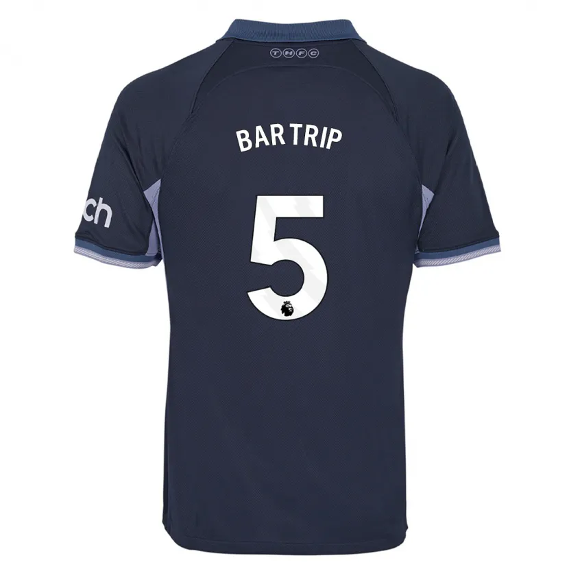 Danxen Niño Camiseta Molly Bartrip #5 Azul Oscuro 2ª Equipación 2023/24 La Camisa