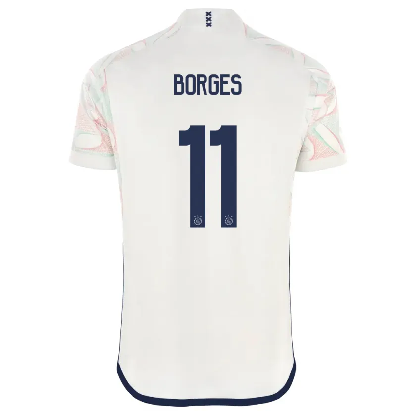 Danxen Niño Camiseta Carlos Forbs #11 Blanco 2ª Equipación 2023/24 La Camisa