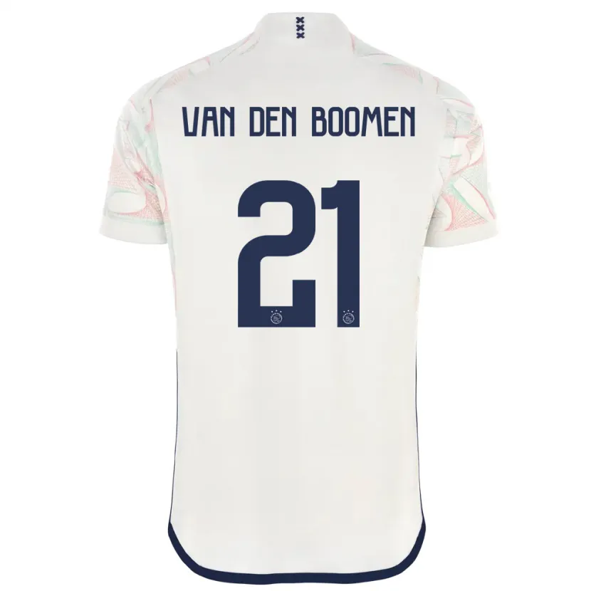 Danxen Niño Camiseta Branco Van Den Boomen #21 Blanco 2ª Equipación 2023/24 La Camisa