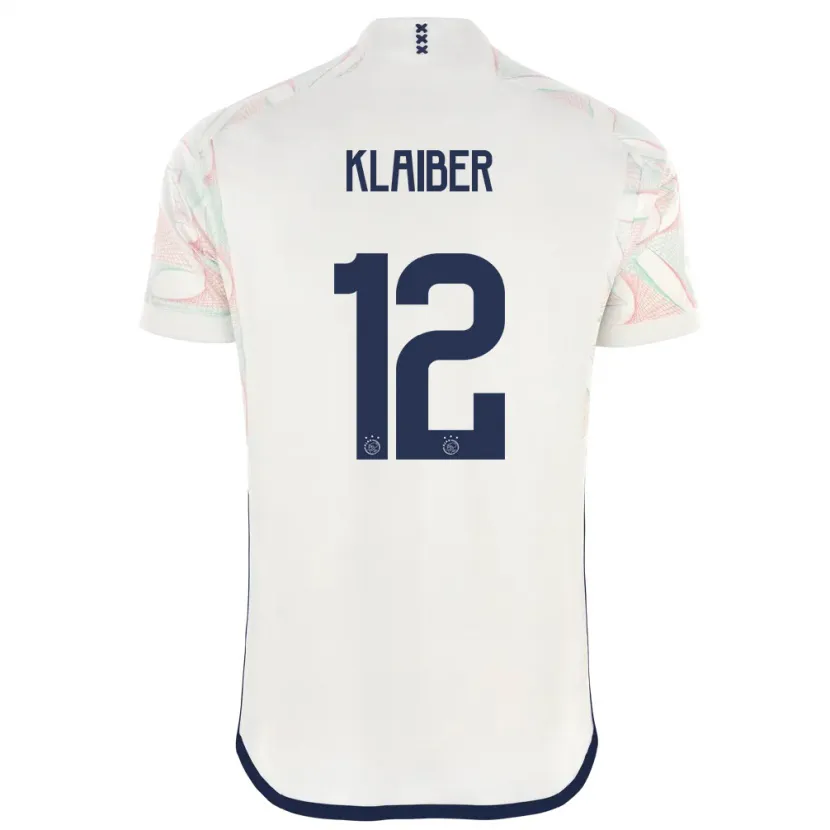 Danxen Niño Camiseta Sean Klaiber #12 Blanco 2ª Equipación 2023/24 La Camisa