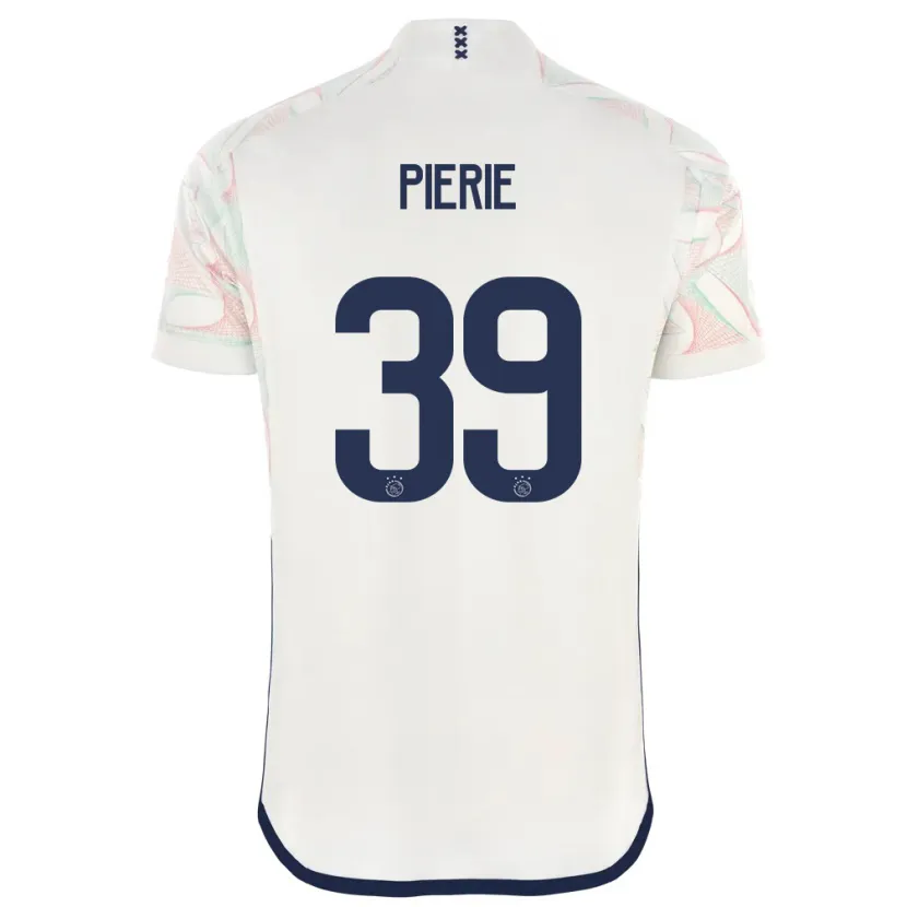 Danxen Niño Camiseta Kik Pierie #39 Blanco 2ª Equipación 2023/24 La Camisa