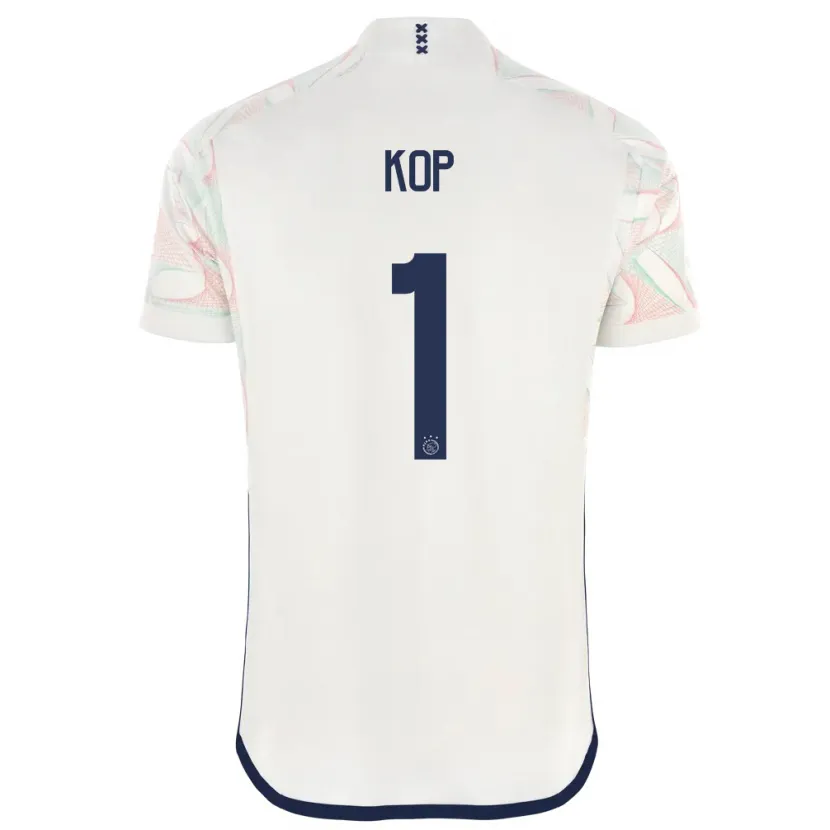 Danxen Niño Camiseta Lize Kop #1 Blanco 2ª Equipación 2023/24 La Camisa