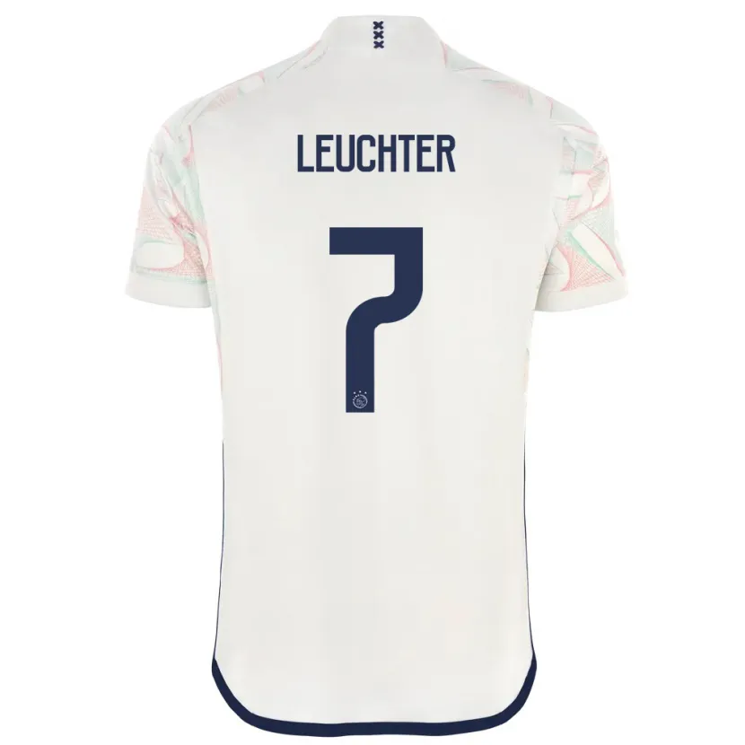 Danxen Niño Camiseta Romée Leuchter #7 Blanco 2ª Equipación 2023/24 La Camisa