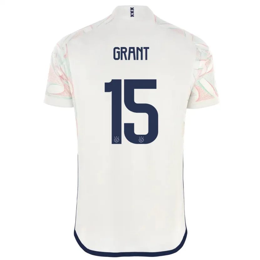 Danxen Niño Camiseta Chasity Grant #15 Blanco 2ª Equipación 2023/24 La Camisa