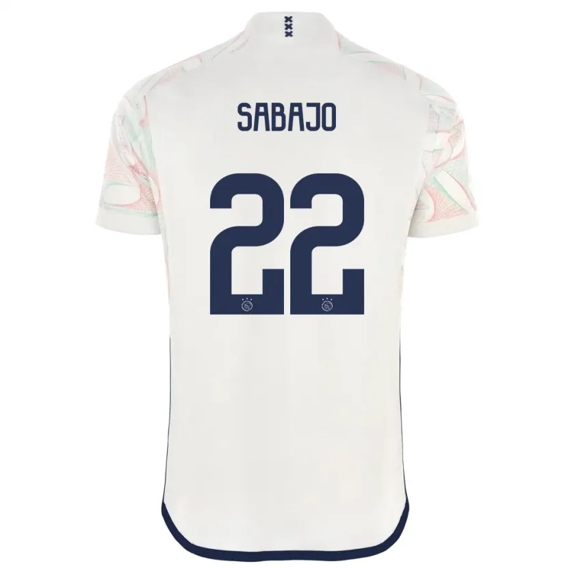 Danxen Niño Camiseta Quinty Sabajo #22 Blanco 2ª Equipación 2023/24 La Camisa