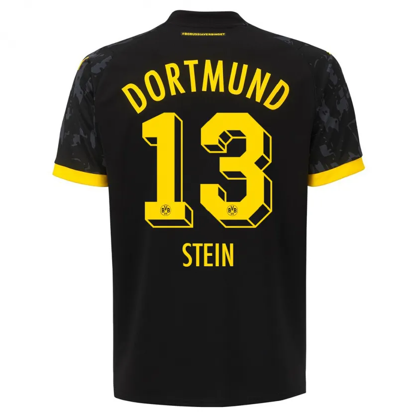 Danxen Niño Camiseta Daniel Stein #13 Negro 2ª Equipación 2023/24 La Camisa