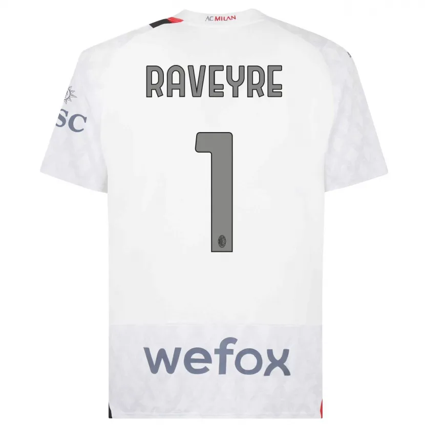 Danxen Niño Camiseta Noah Raveyre #1 Blanco 2ª Equipación 2023/24 La Camisa