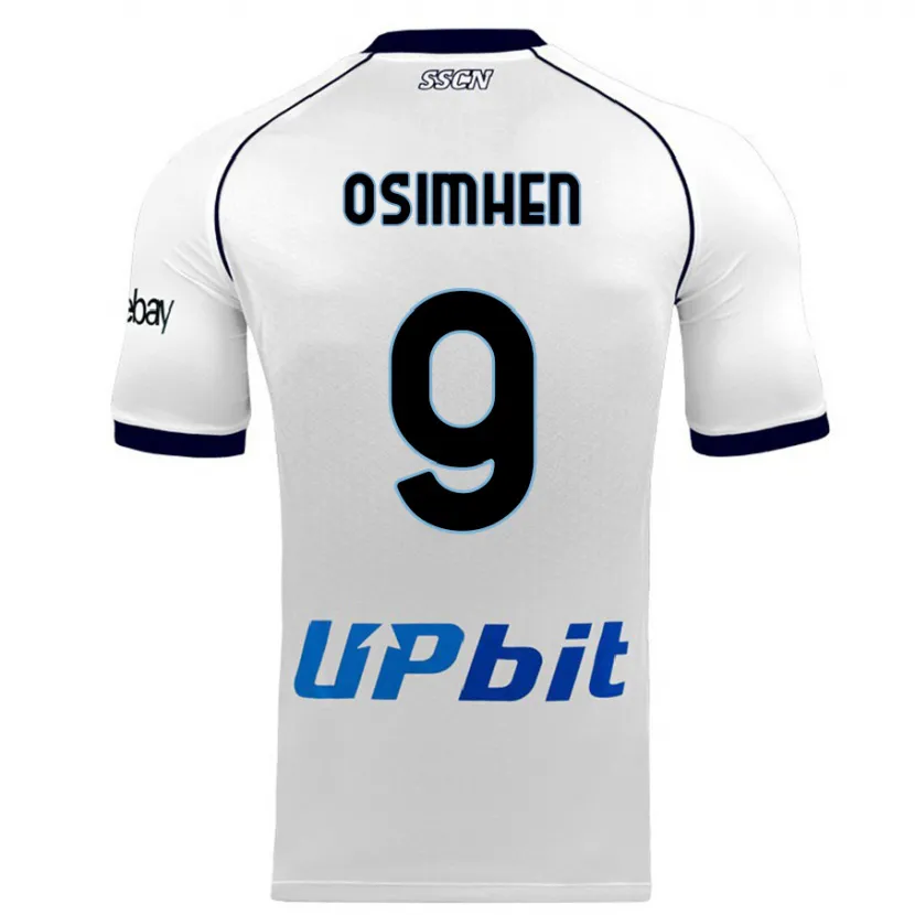 Danxen Niño Camiseta Victor Osimhen #9 Blanco 2ª Equipación 2023/24 La Camisa