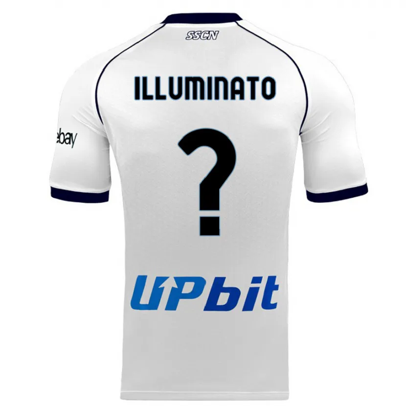 Danxen Niño Camiseta Antonio Illuminato #0 Blanco 2ª Equipación 2023/24 La Camisa