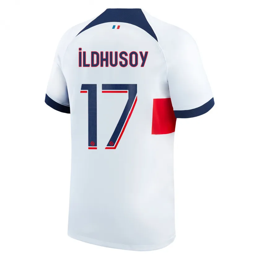 Danxen Niño Camiseta Celin Bizet Ildhusoy #17 Blanco 2ª Equipación 2023/24 La Camisa