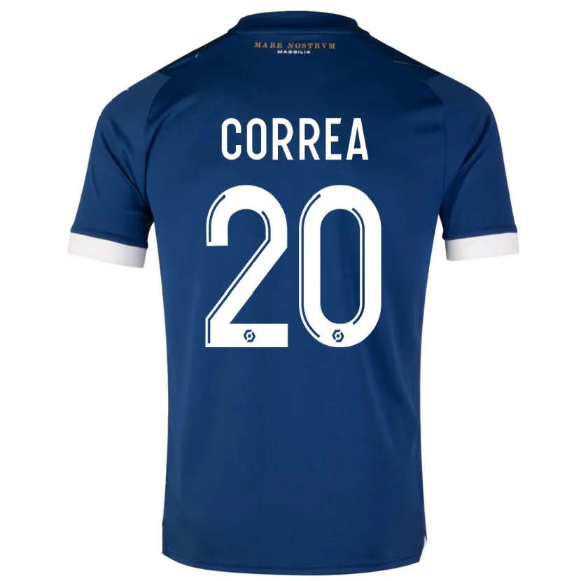 Danxen Niño Camiseta Joaquín Correa #20 Azul Oscuro 2ª Equipación 2023/24 La Camisa