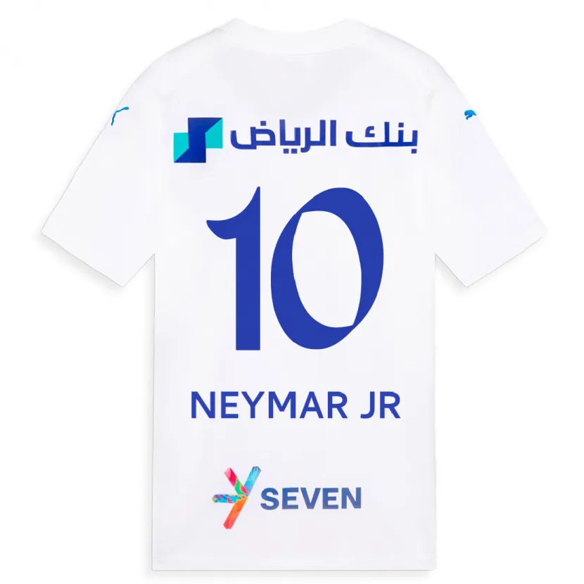 Danxen Niño Camiseta Neymar #10 Blanco 2ª Equipación 2023/24 La Camisa