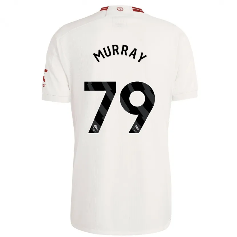 Danxen Niño Camiseta Sam Murray #79 Blanco Equipación Tercera 2023/24 La Camisa