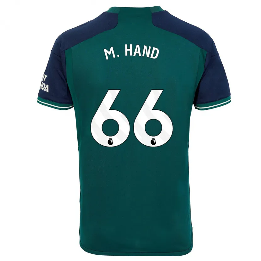 Danxen Niño Camiseta Ismail Oulad M'hand #66 Verde Equipación Tercera 2023/24 La Camisa