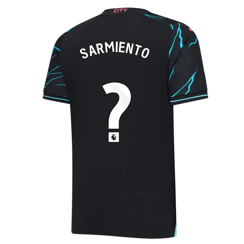 Danxen Niño Camiseta Darío Sarmiento #0 Azul Oscuro Equipación Tercera 2023/24 La Camisa