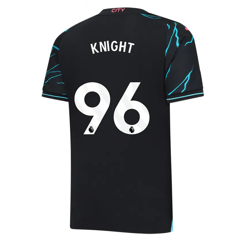 Danxen Niño Camiseta Ben Knight #96 Azul Oscuro Equipación Tercera 2023/24 La Camisa