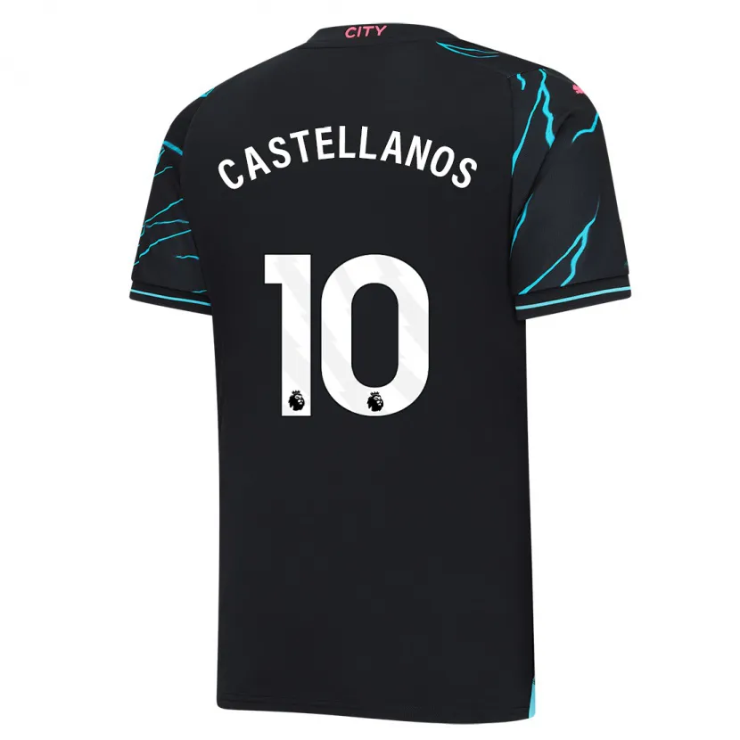 Danxen Niño Camiseta Deyna Castellanos #10 Azul Oscuro Equipación Tercera 2023/24 La Camisa