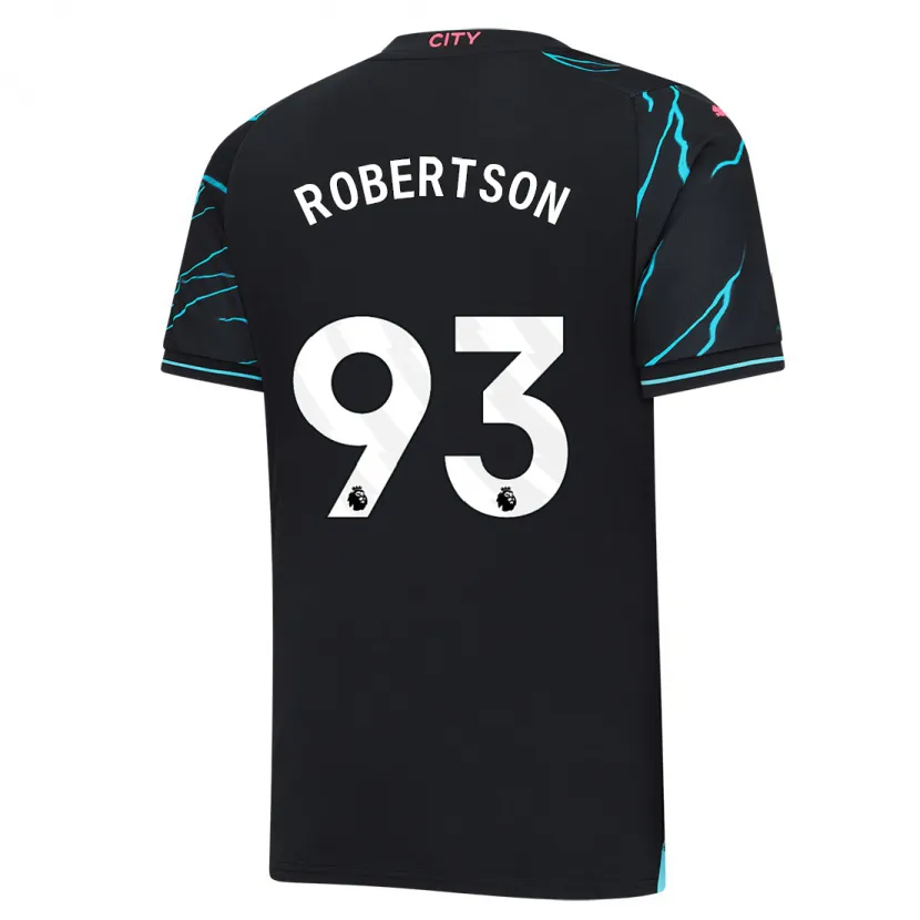 Danxen Niño Camiseta Alex Robertson #93 Azul Oscuro Equipación Tercera 2023/24 La Camisa