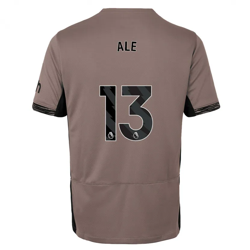 Danxen Niño Camiseta Asmita Ale #13 Beige Obscuro Equipación Tercera 2023/24 La Camisa